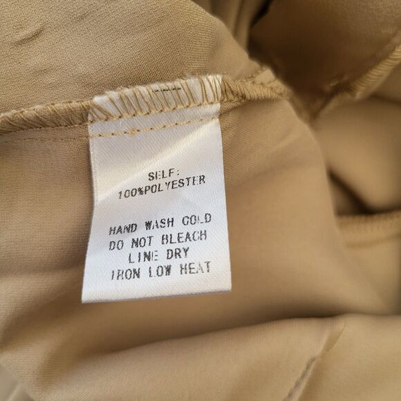 LBLC The Label Gia Wide Leg Pants Size 6 Style P15670LB Shiny Wedding Party - Picture 5 of 10